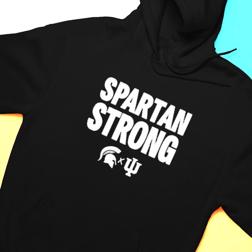 Spartan Strong Michigan State Vs Indiana Basketball Shirt