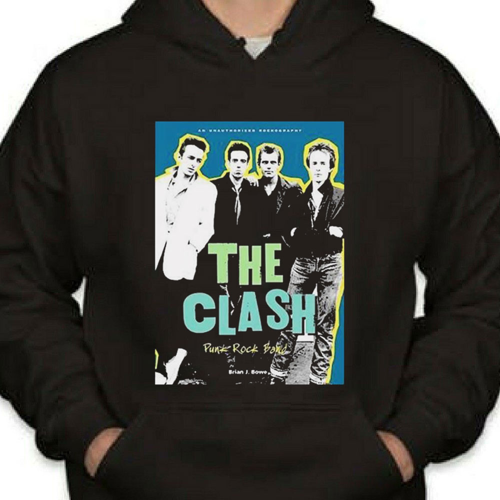 Vintage Rock Band The Clash Shirt Longsleeve T-shirt
