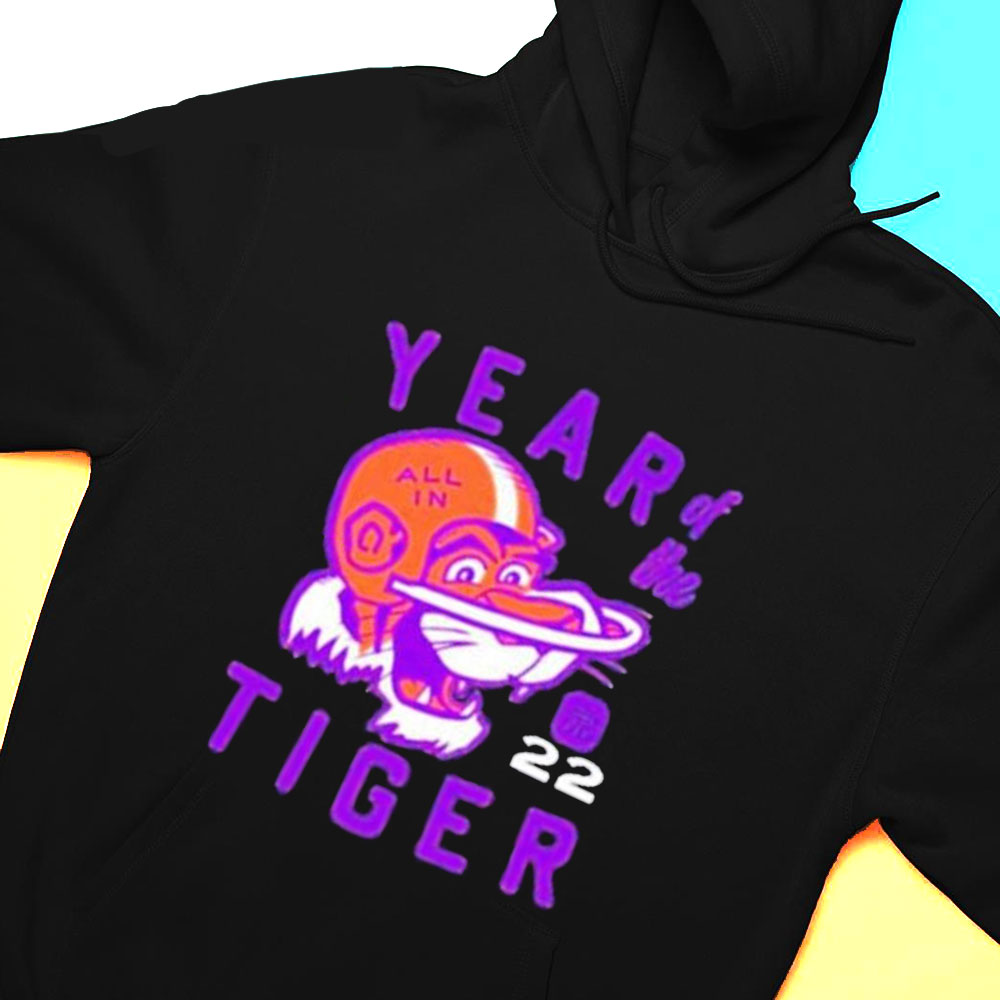 Year Of The Tiger 2022 Clemson Tigers Shirt