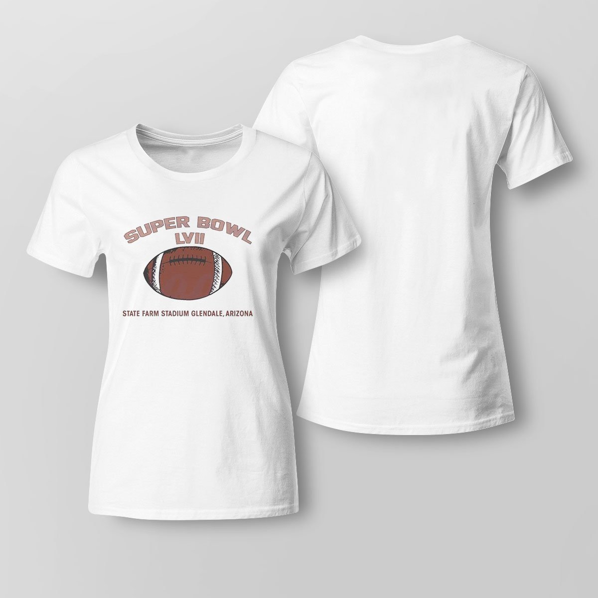 2023 Super Bowl Lvii Arizona Stadium Shirt Ladies Tee