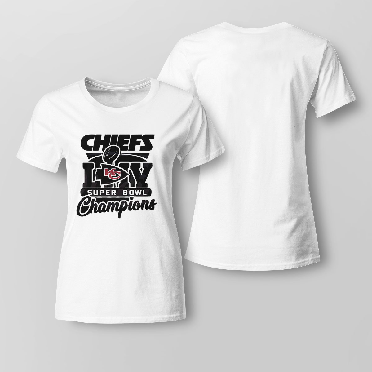 Kc Chiefs Super Bowl Champion Shirt Ladies Tee