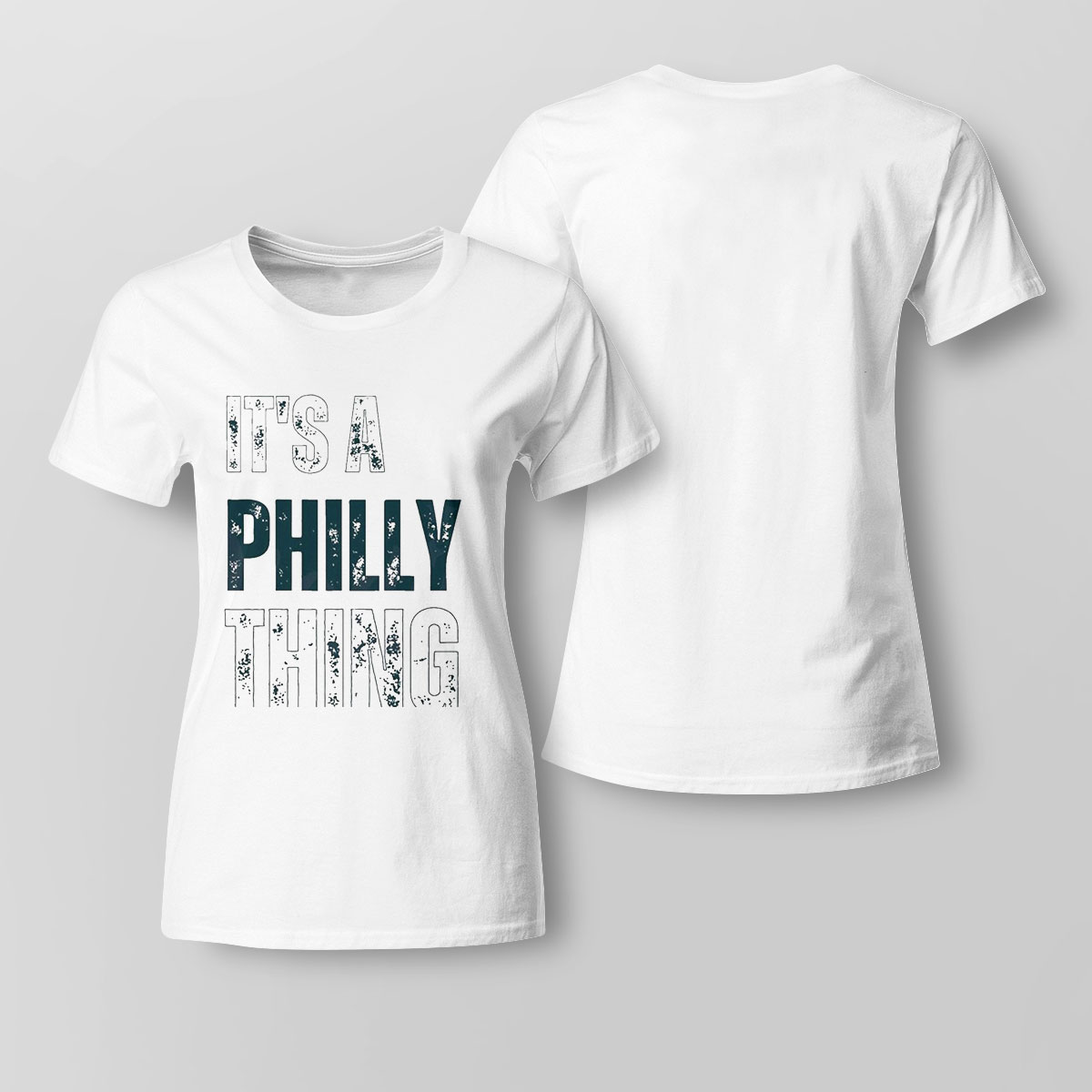 Philedelphia Football Its A Philly Thing Shirt Ladies Tee