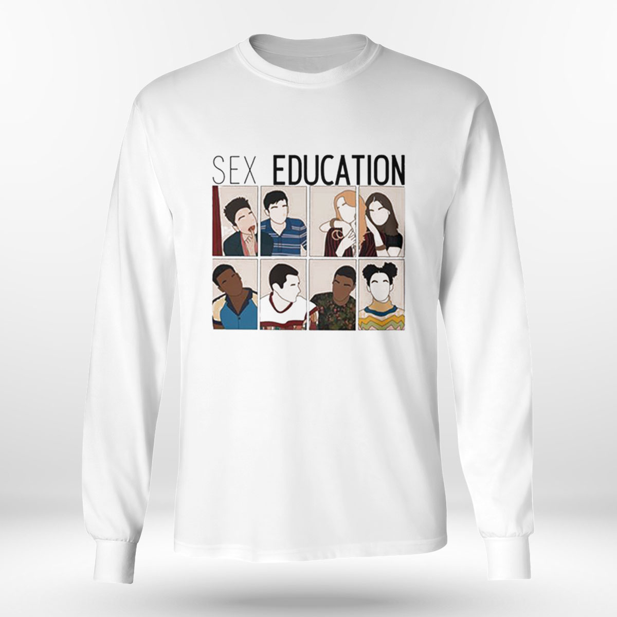 Cast Fanart Sex Education Shirt Ladies T Shirt