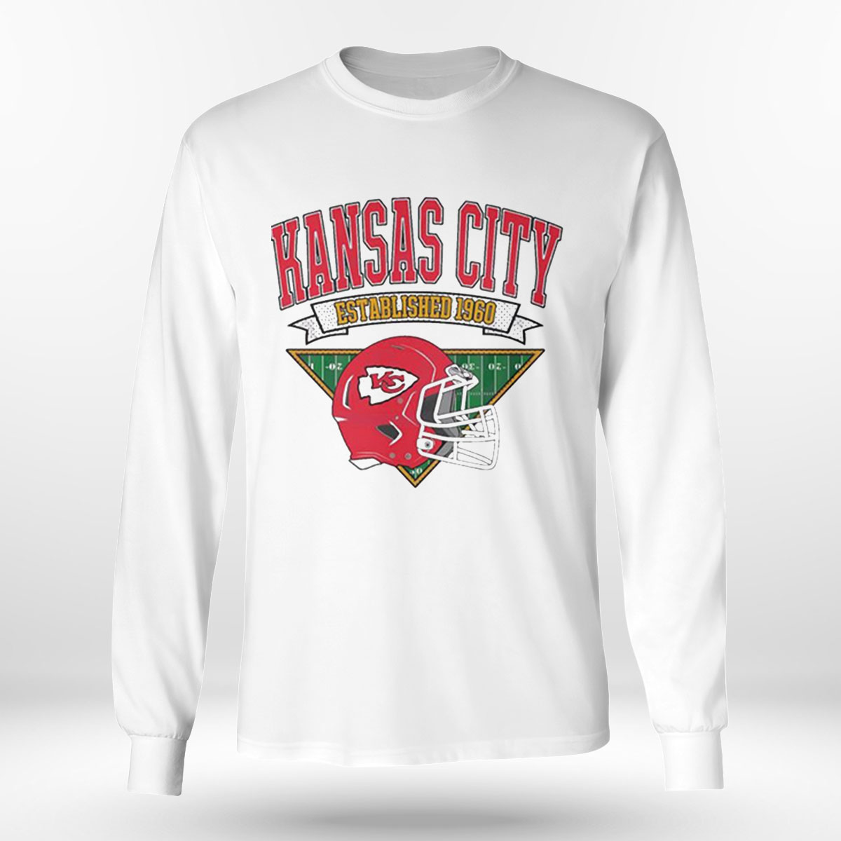 Kansas City Chiefs EST 1960 Retro Sweatshirt - Trends Bedding