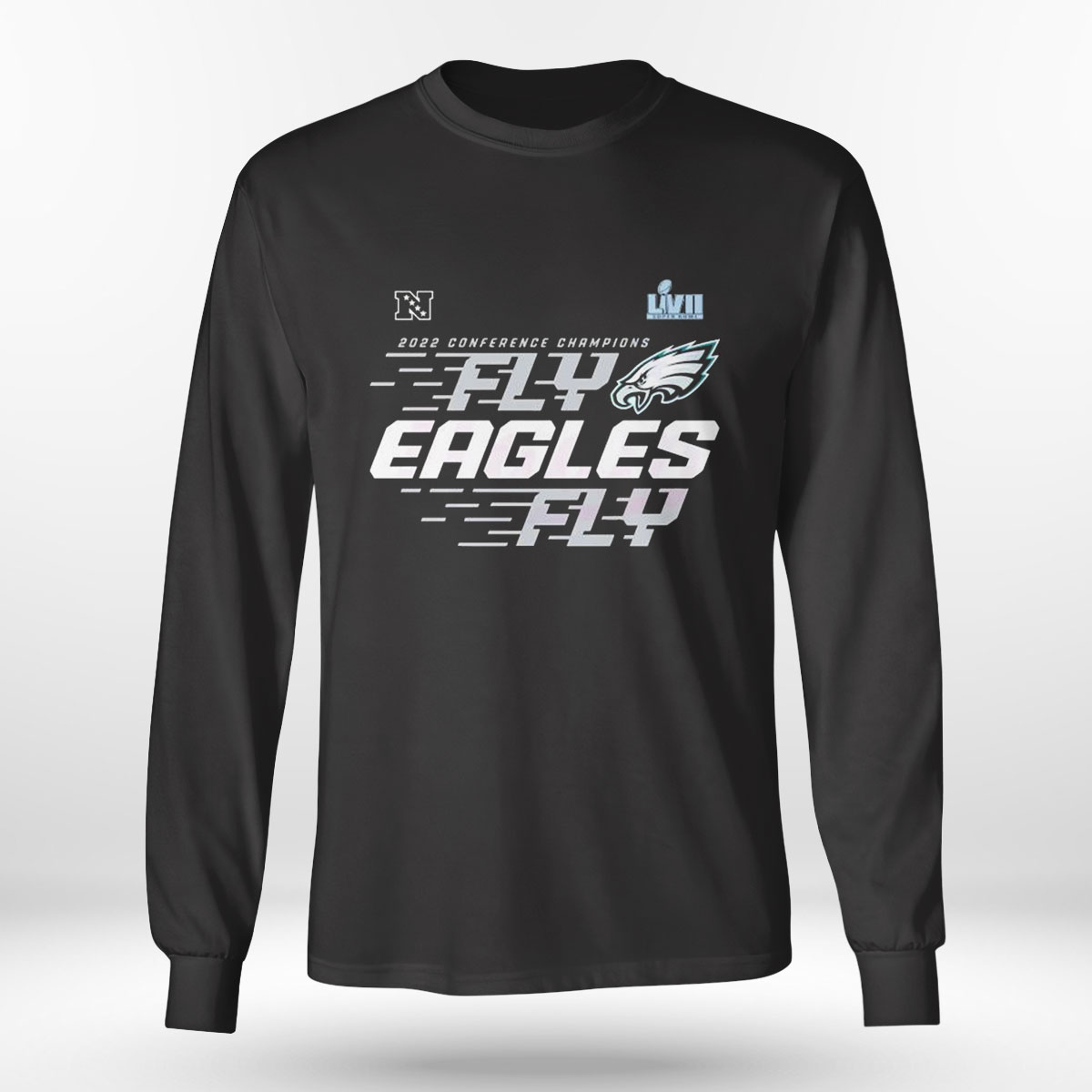 Fly Eagles Fly Conference Champions Philadelphia Eagles Shirt Ladies Tee