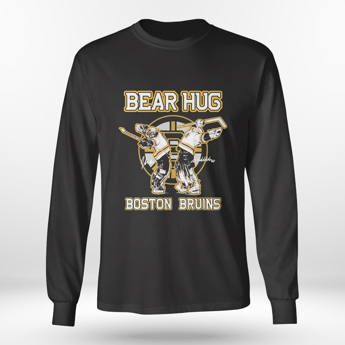 The Boston Bruins' Goalie Hug shirt, hoodie, sweater, long sleeve
