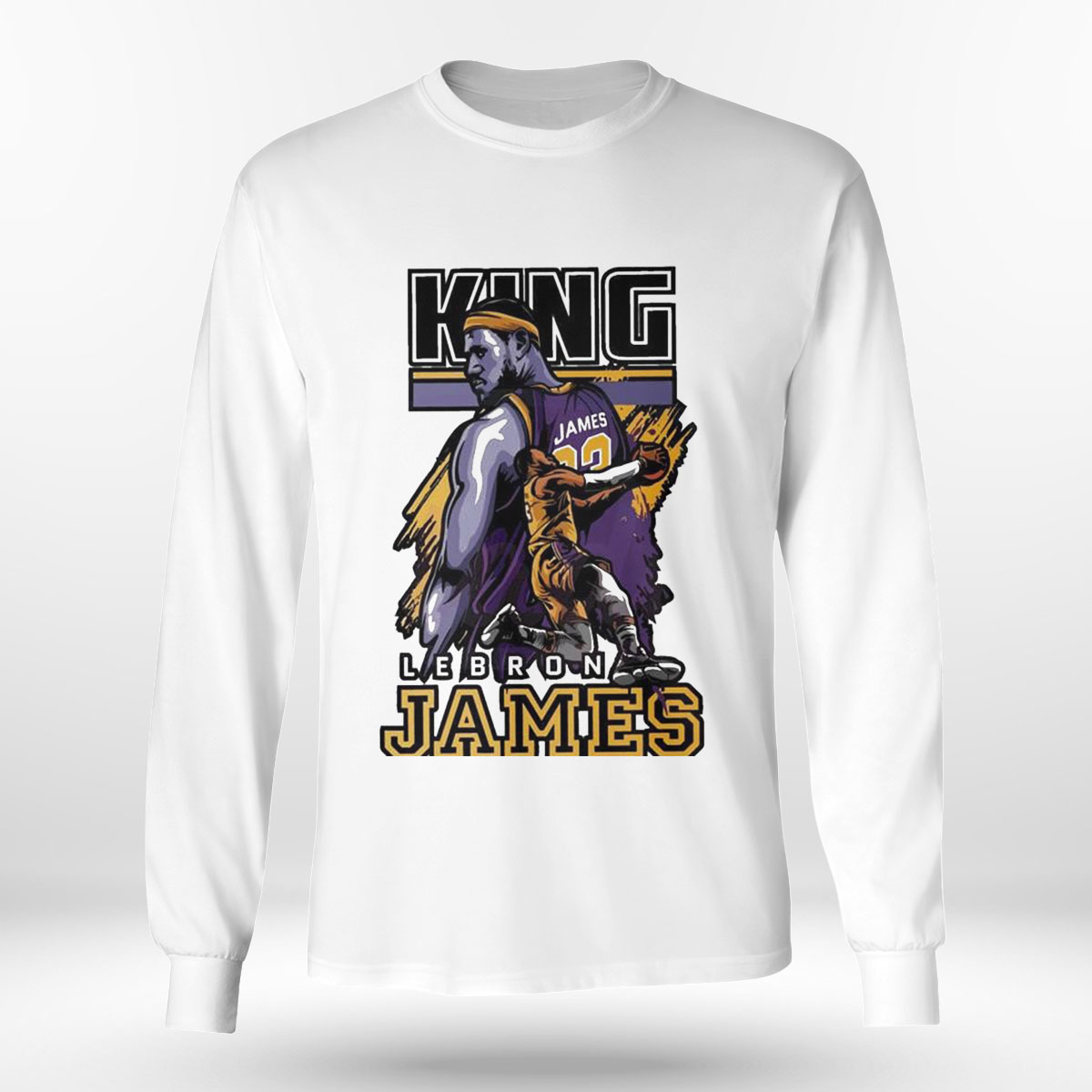 King Lebron James Shirt Ladies Tee