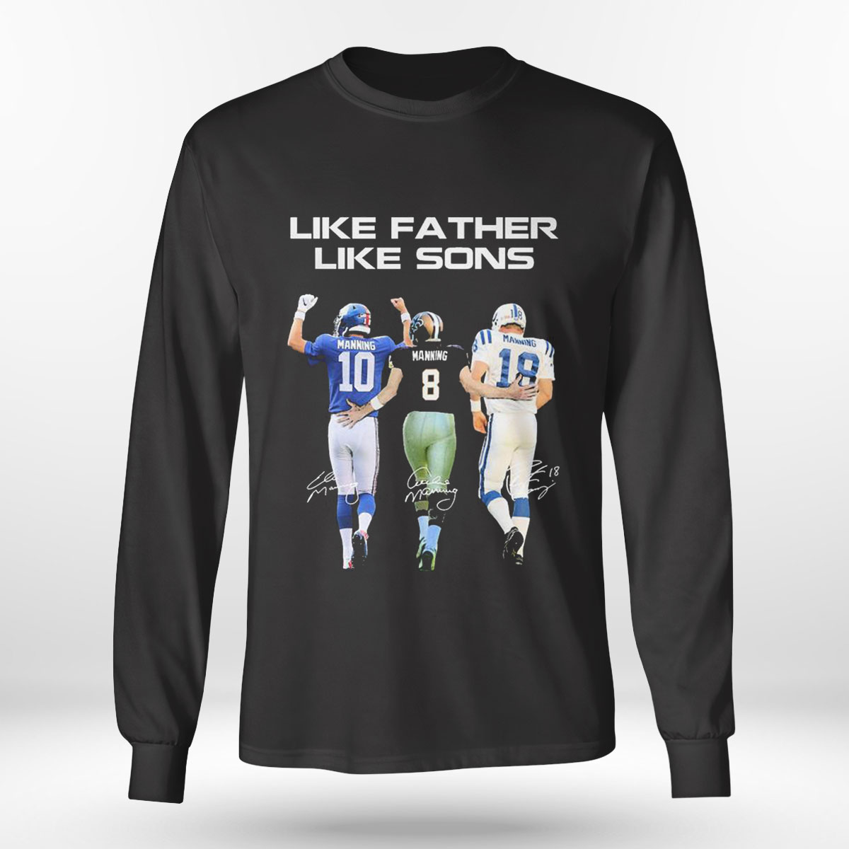 Peyton manning hotsell long sleeve shirt