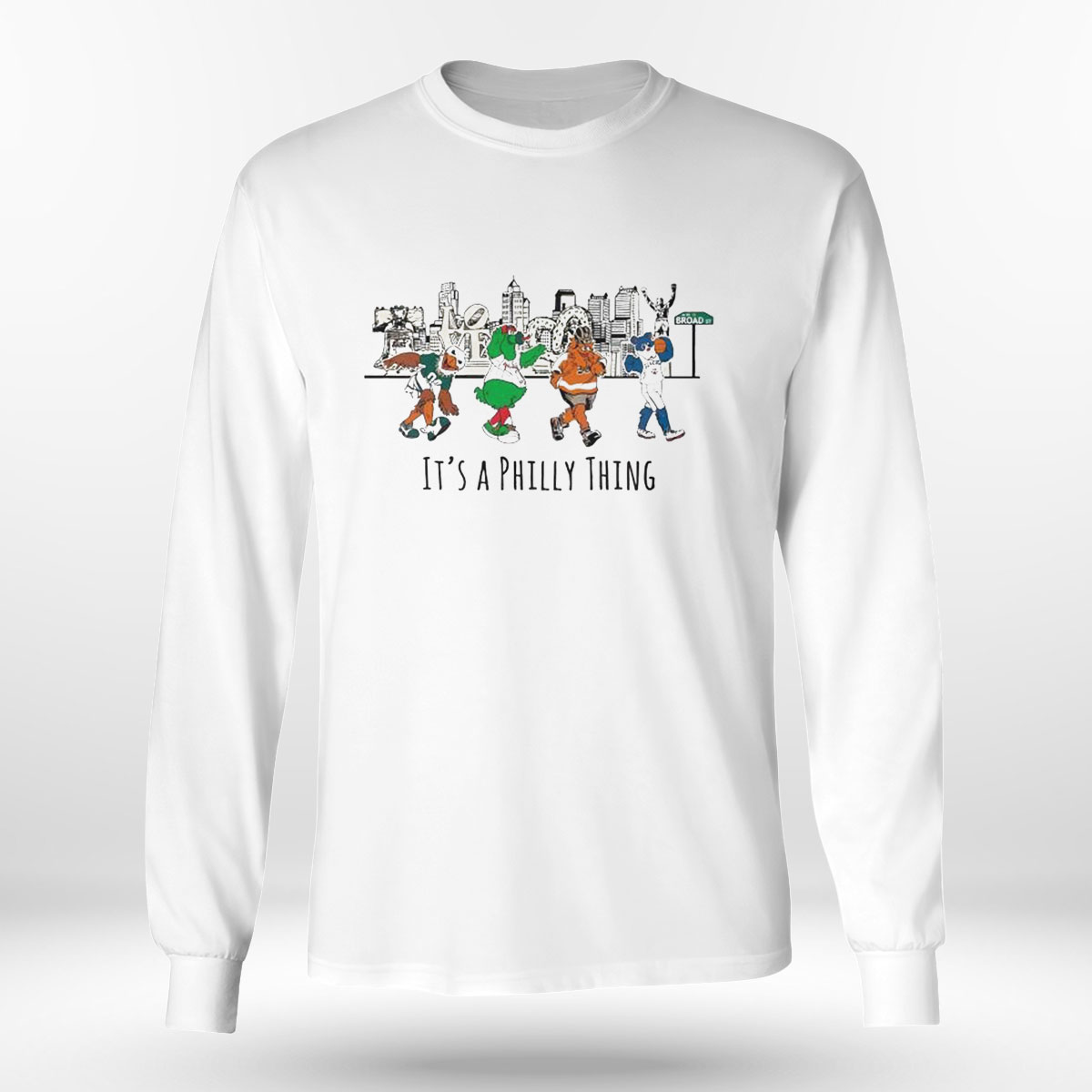 Philadelphia Team And Mascot It's A Philly Thing 2023 T Shirt - Limotees