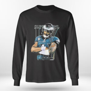 longsleeve shirt super bowl lvii philadelphia eagles jalen hurts shirt longsleeve