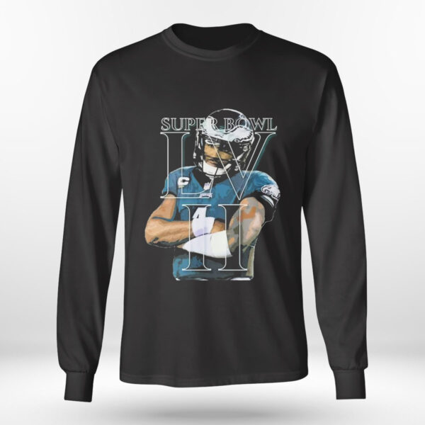 Super Bowl Lvii Philadelphia Eagles Jalen Hurts Shirt Longsleeve