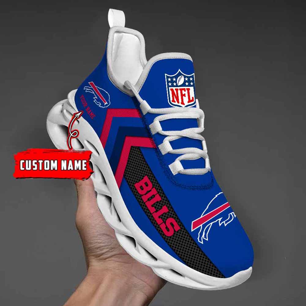 Nfl Baltimore Ravens Custom Name Max Soul Shoes Chunky Sneakers