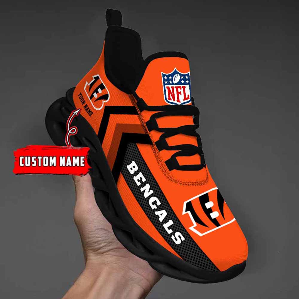 Nfl Cleveland Browns Custom Name Max Soul Shoes Chunky Sneakers