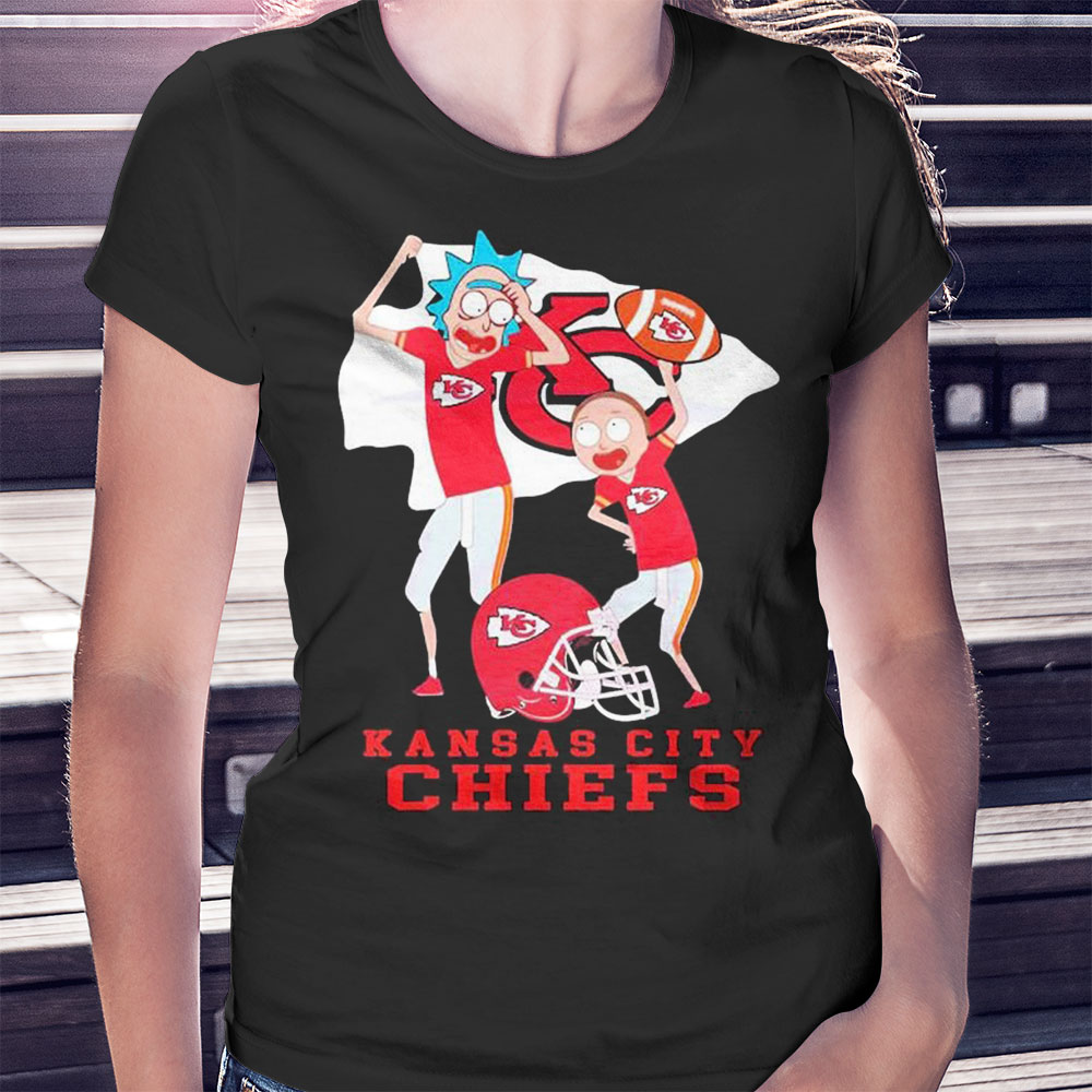 Hot Rick And Morty Kansas City Chiefs Shirt Longsleeve