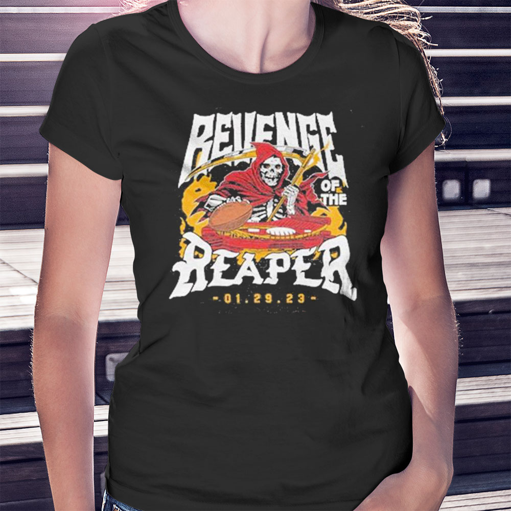 Kansas City Chiefs Revenge Of The Reaper Shirt Ladies T-shirt