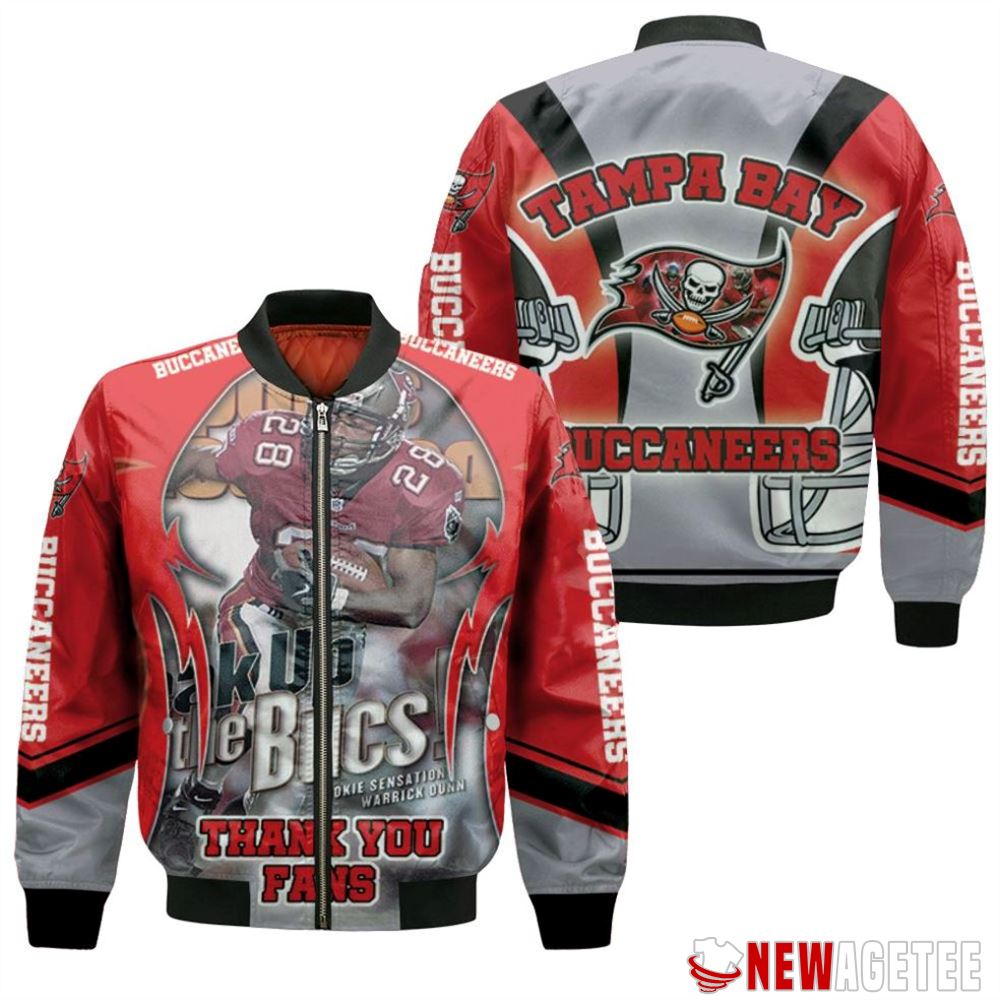 Tampa Bay Buccaneers 2021 Superbowl Champions Bomber Jacket Thank You Fans