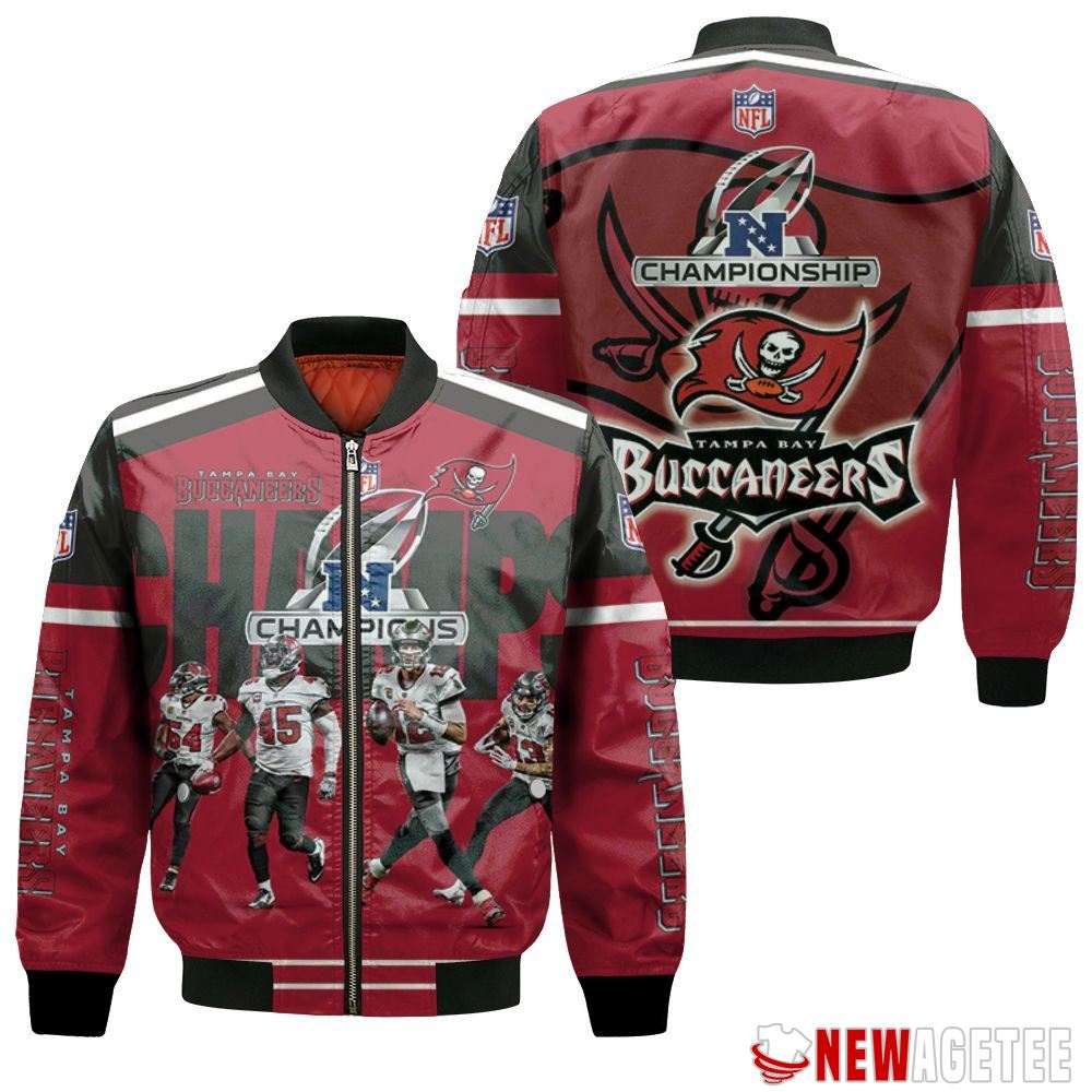 Tampa Bay Buccaneers 2021 Superbowl Champions Bomber Jacket Thank You Fans