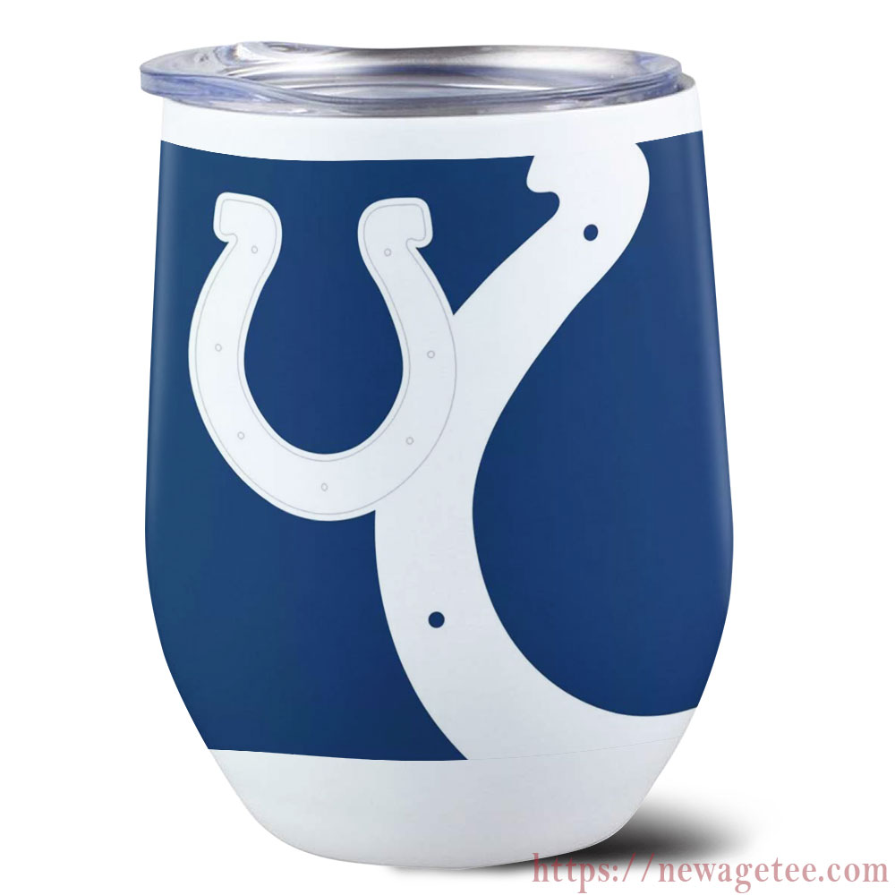Nfl Indianapolis Colts Stainless Steel Wine Tumbler 12oz
