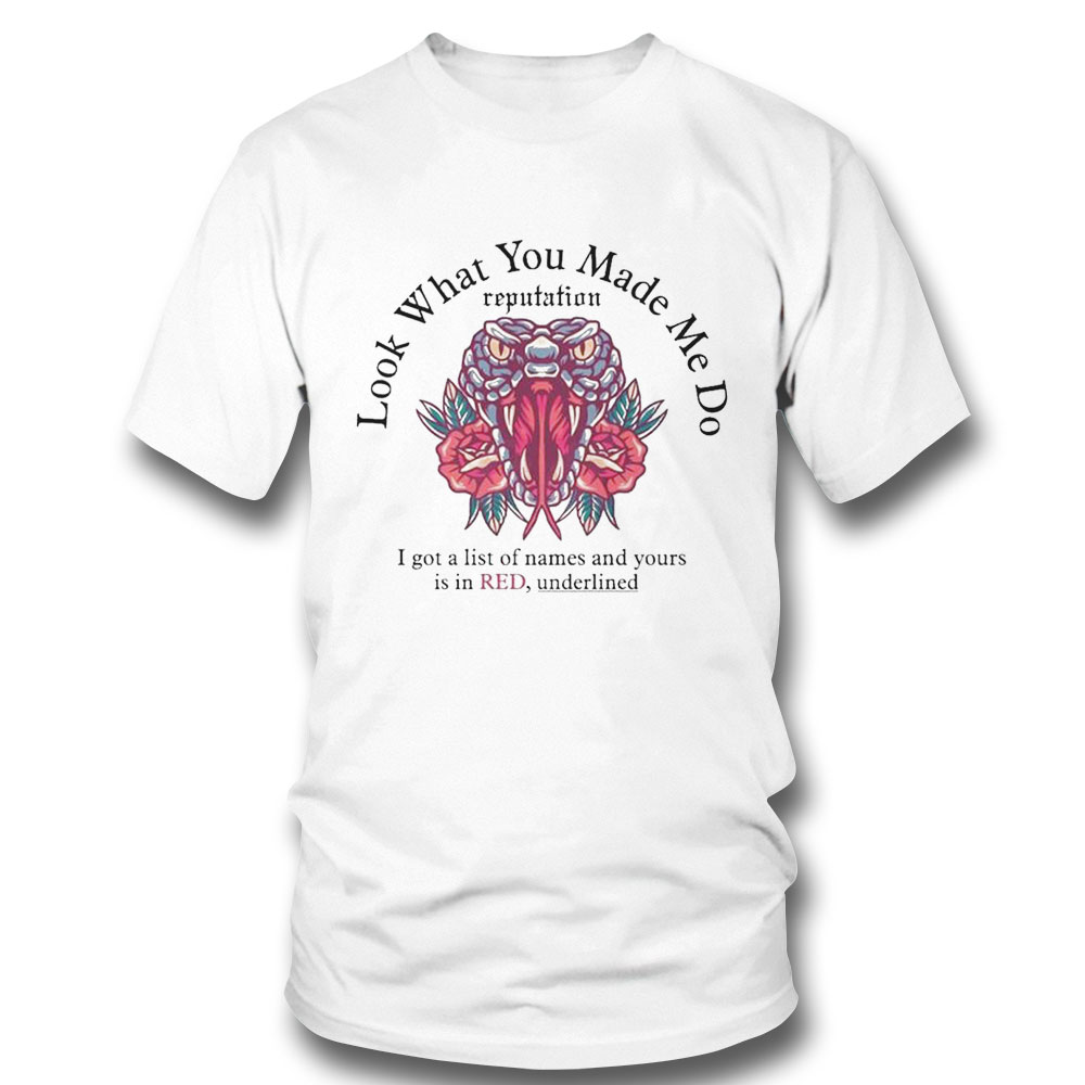 Look What You Made Me Do Taylor Swift Song The Eras Tour T-shirt