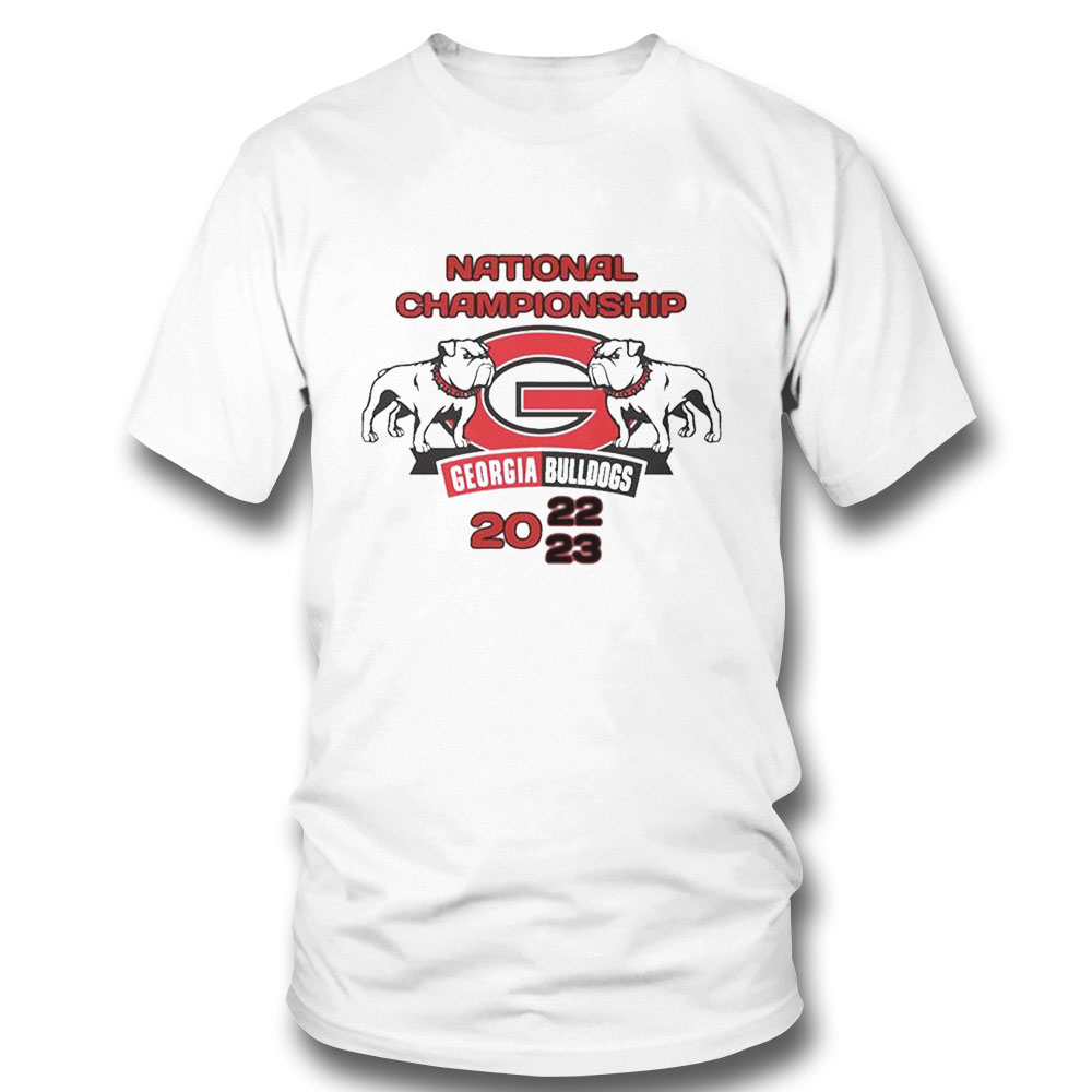 Official 2023 Georgia Bulldogs National Championship T-shirt