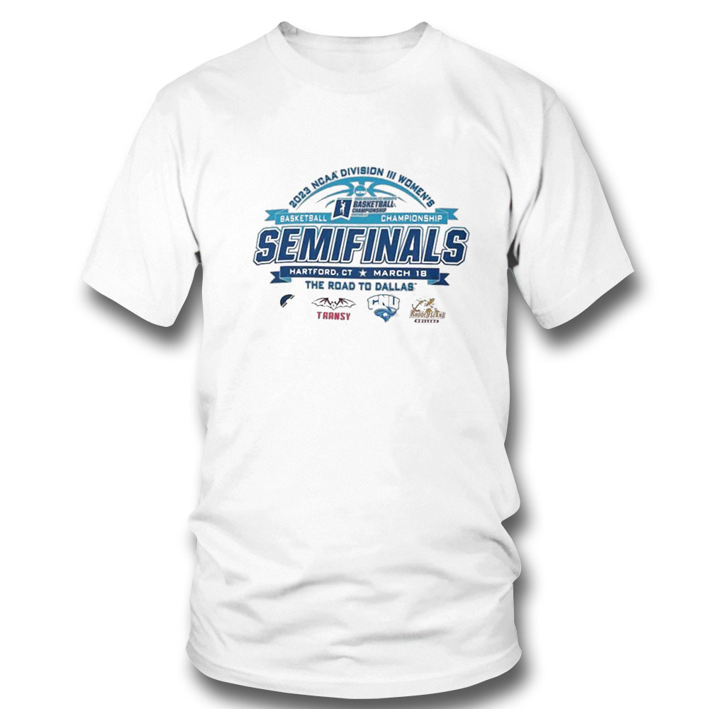 The Road To Dallas 2023 Ncaa Division Iii Womens Basketball Semifinals T-shirt