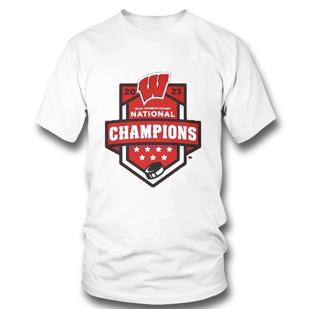 Wisconsin Badgers Champion 2023 Ncaa Womens Ice Hockey National Champions Locker Room T Shirt T-shirt