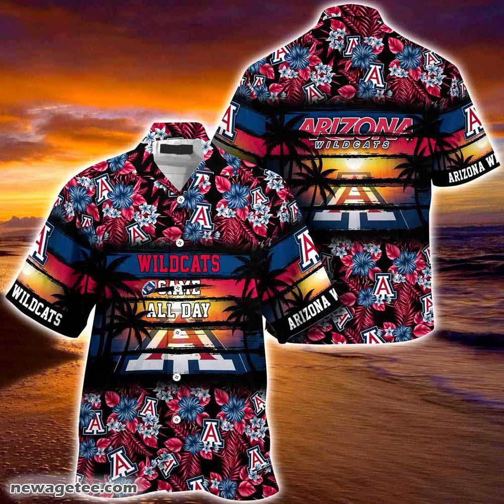 Army Black Knights Summer Beach Hawaiian Shirt Hibiscus Pattern For Sports Fan