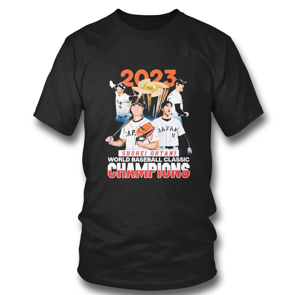 2023 Cup Shohei Ohtani World Baseball Classic Champions T-shirt