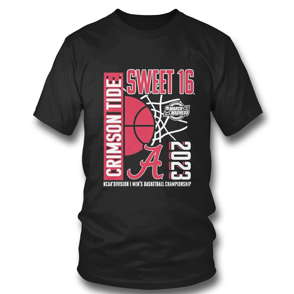Alabama Crimson Mens Basketball Ncaa March Madness Sweet Sixteen 2023 T-shirt