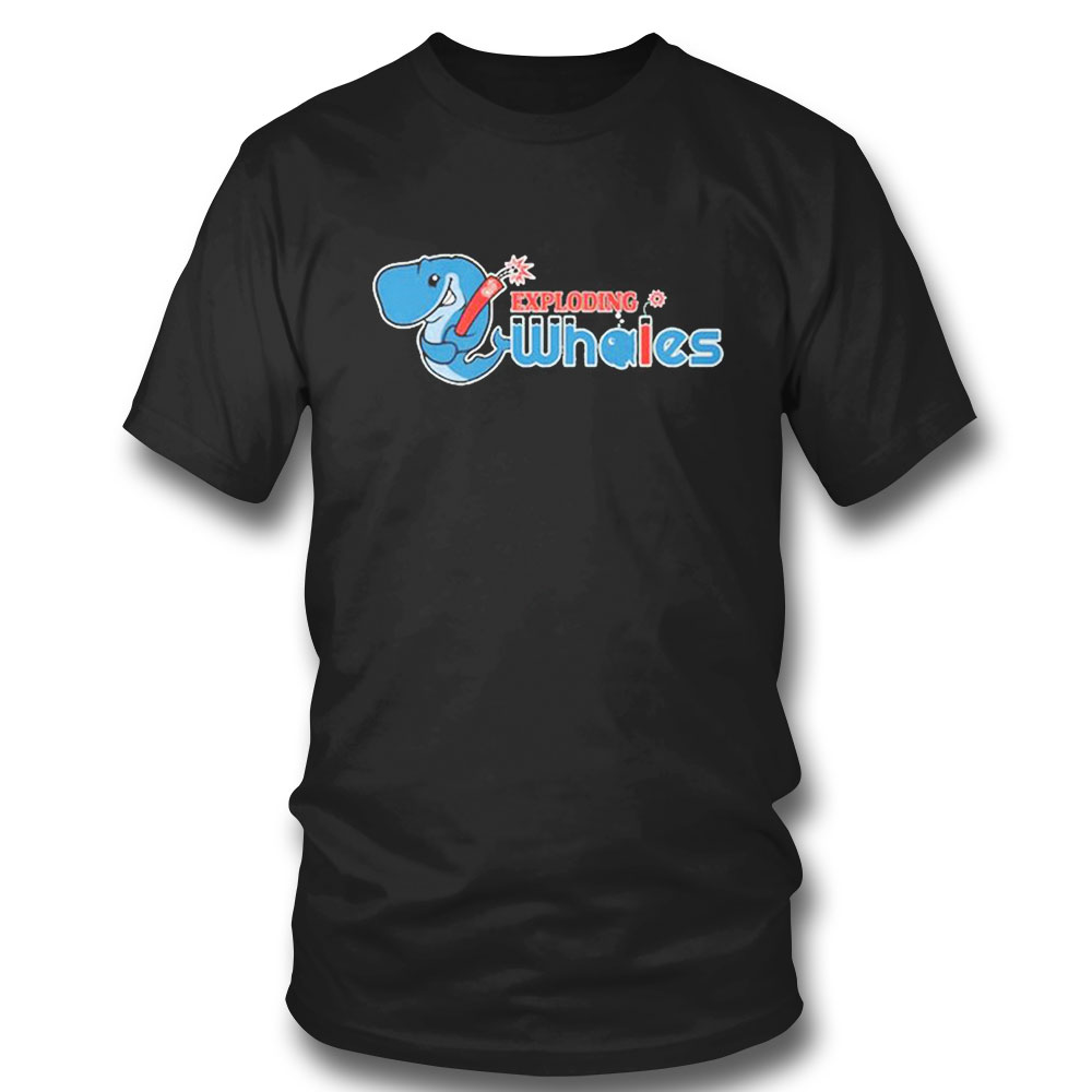 Exploding Whales Funny 2023 T-shirt