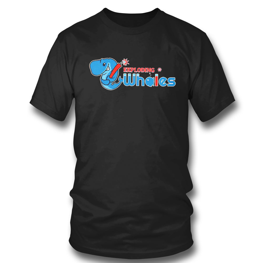 Eugene Emeralds Exploding Whales T-shirt