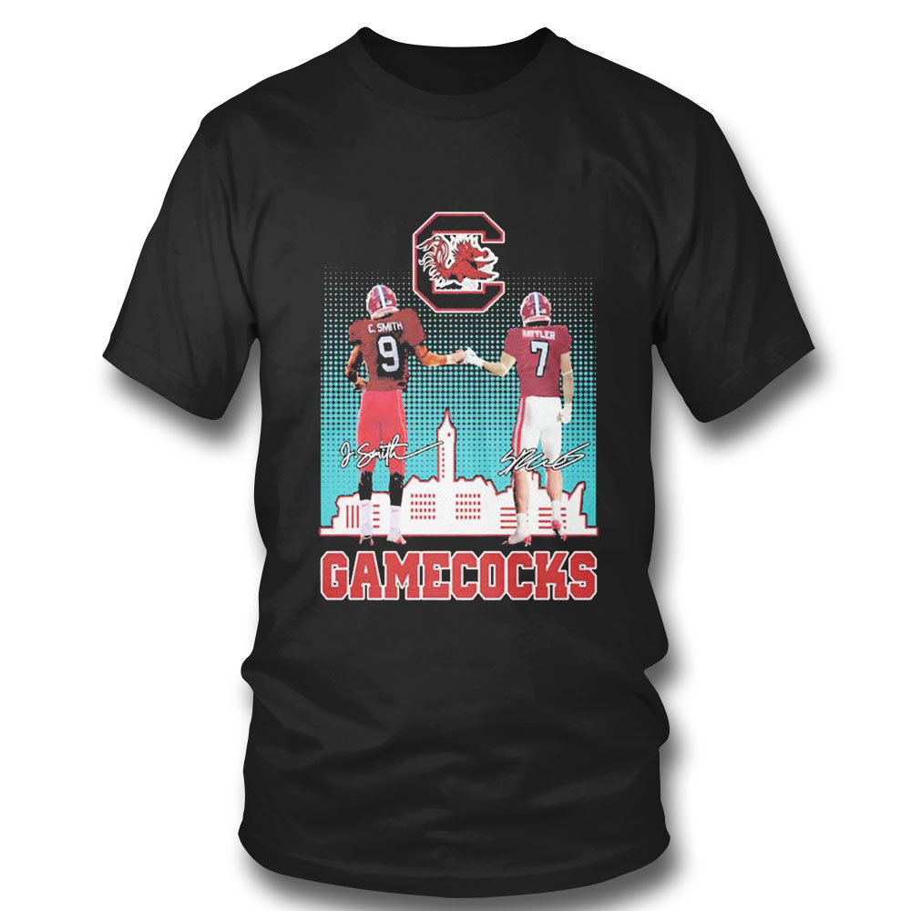 Gamecock C Smith And Rattler Signature City Skyline T-shirt