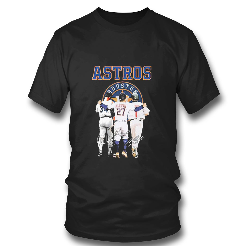 Houston Astros Ryan Altuve Signature T-shirt