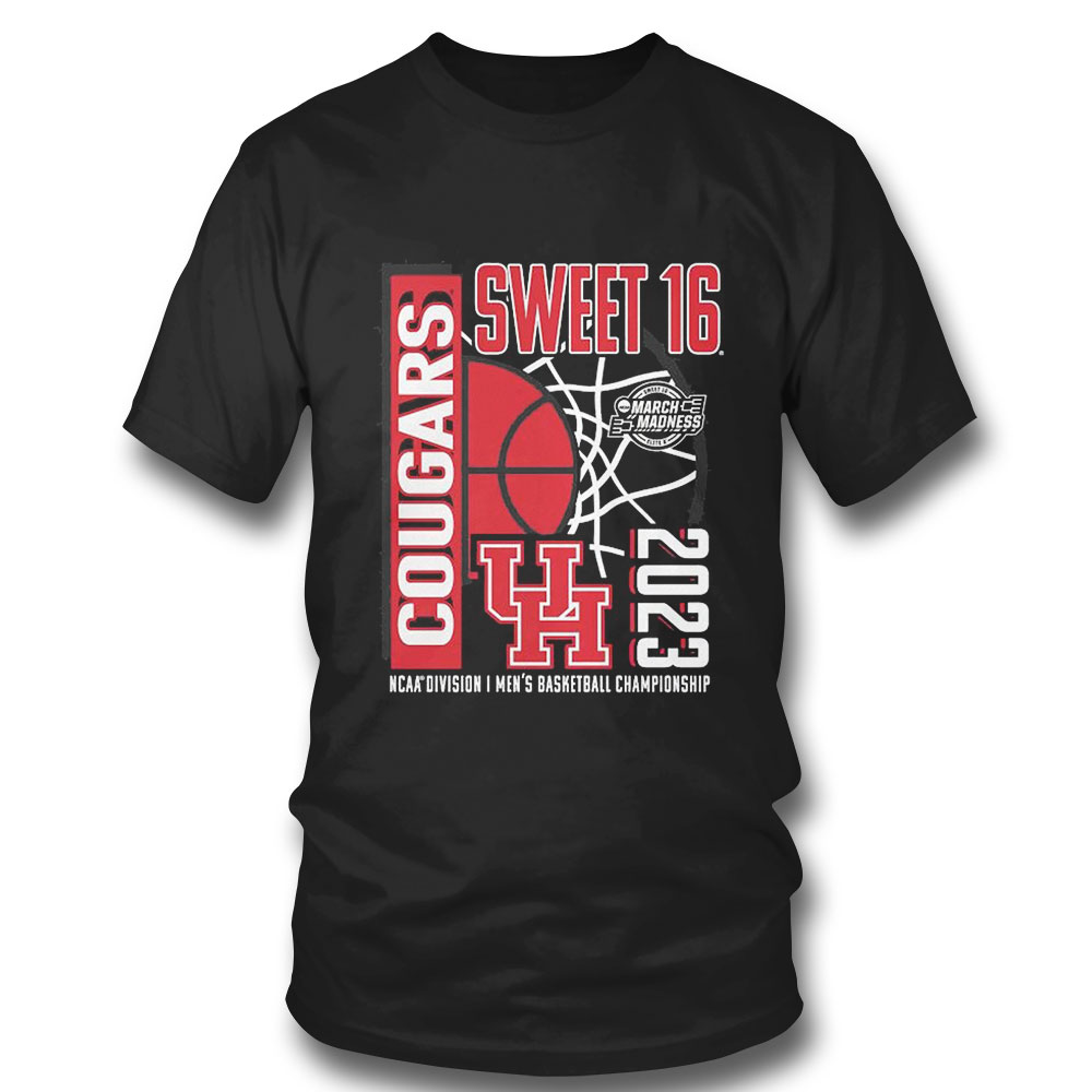 Houston Cougars 2023 Ncaa Mens Basketball Tournament March Madness Sweet 16 T-shirt