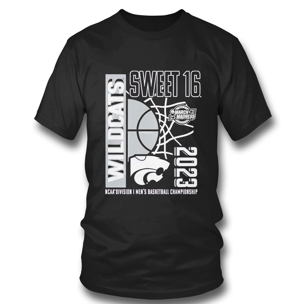 Kansas State Wildcats Sweet 16 2023 Ncaa Mens Basketball Tournament Championship T-shirt