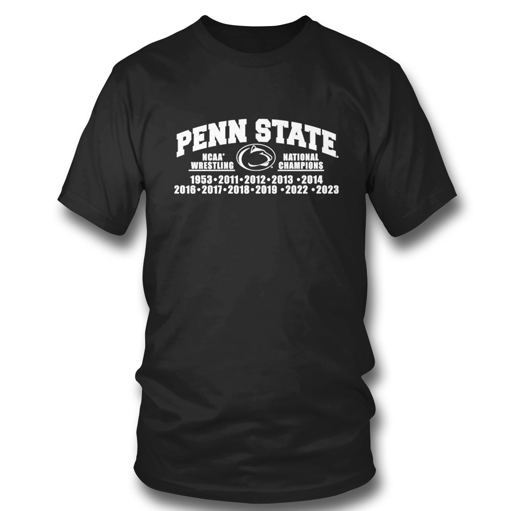 Penn State Ncaa Di College Wrestling National Champions 2023 T-shirt