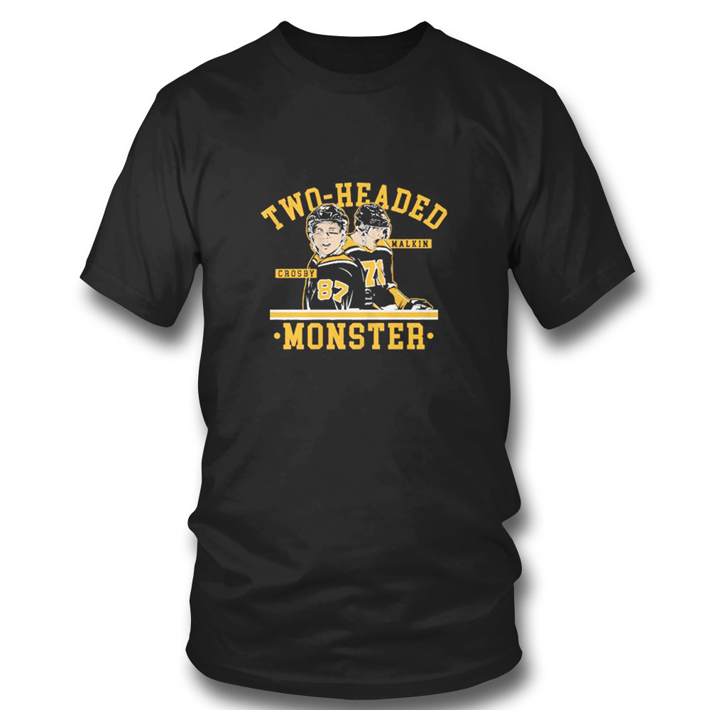Sidney Crosby Evgeni Malkin Two-headed Monster T-shirt - Shibtee
