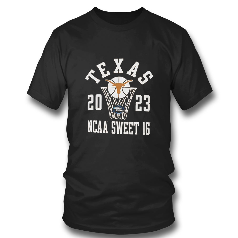 Texas Longhorns Mens Basketball Ncaa March Madness Sweet Sixteen 2023 T-shirt