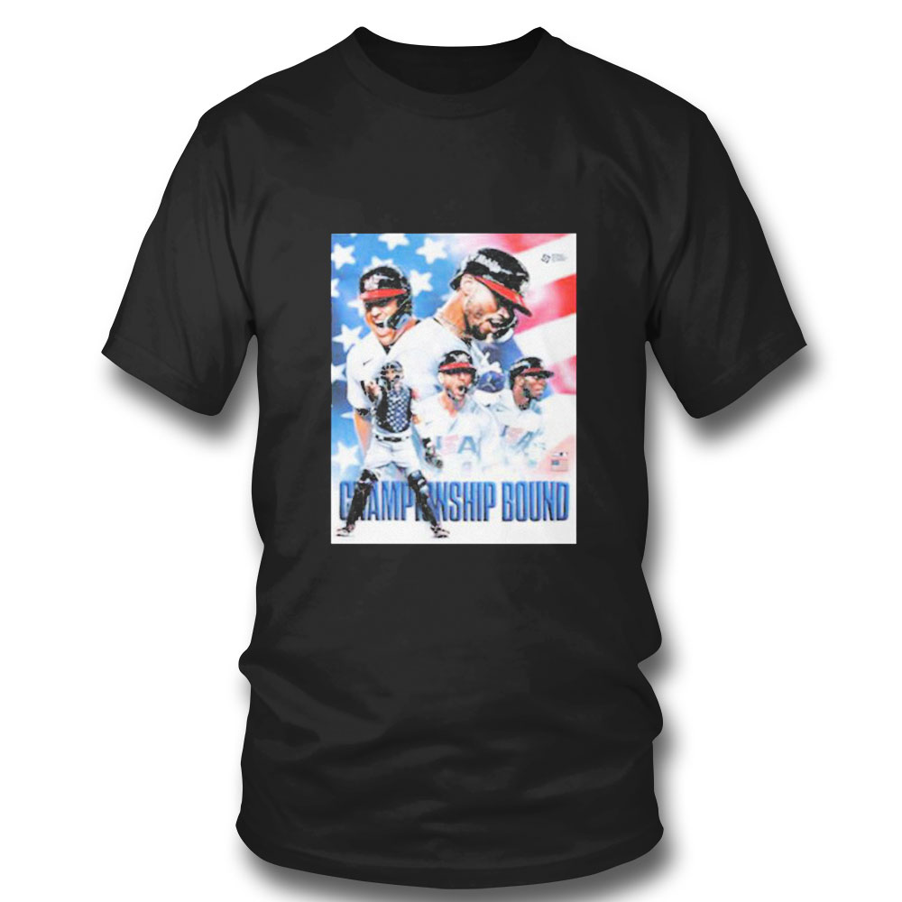 Usa Baseball 2023 World Baseball Championship Bound T-shirt