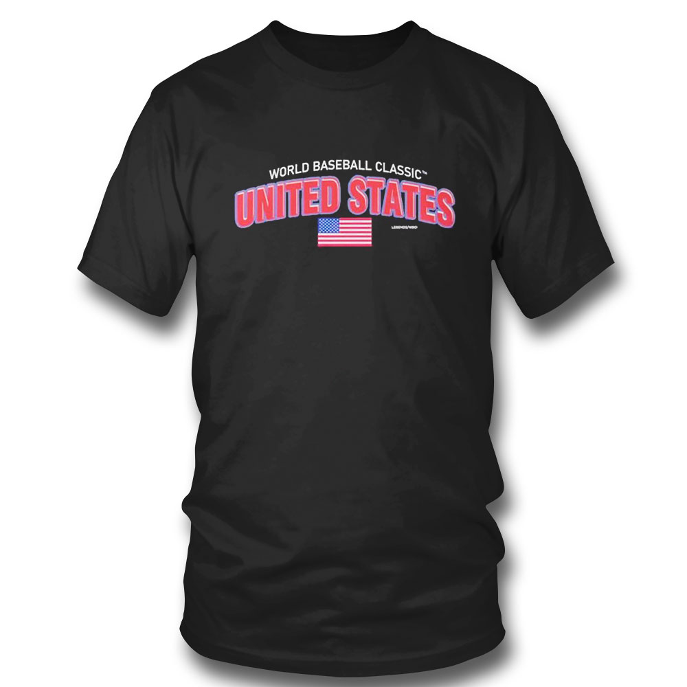 Usa Baseball Legends 2023 World Baseball Classic Country T-shirt Hoodie