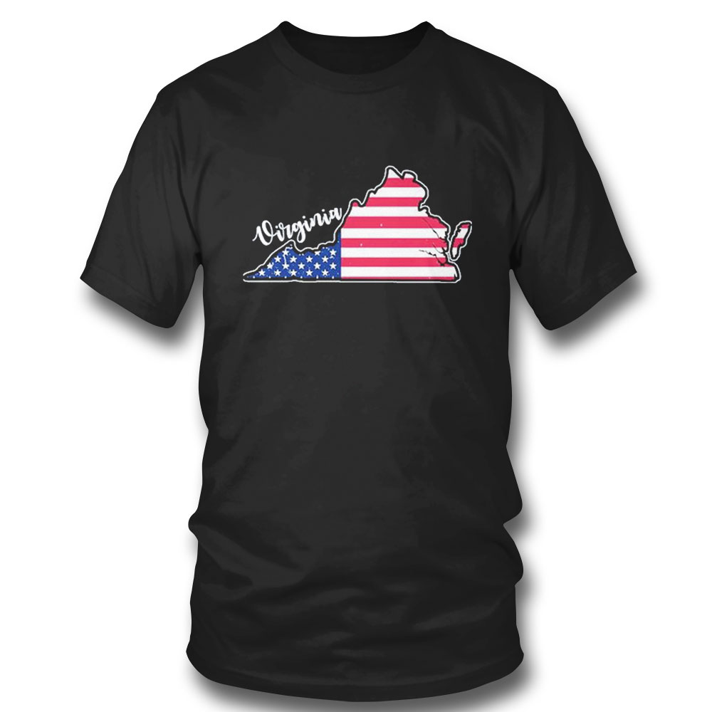 Virginia United States Map T-shirt