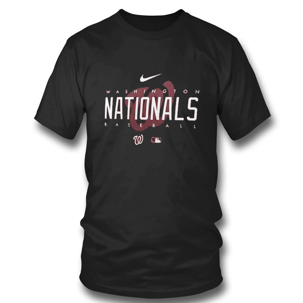 Washington Nationals Nike Womens Authentic Collection Legend Performance T-shirt Hoodie