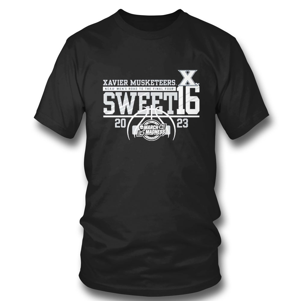 Xavier University Mens Basketball 2023 Sweet 16 T-shirt