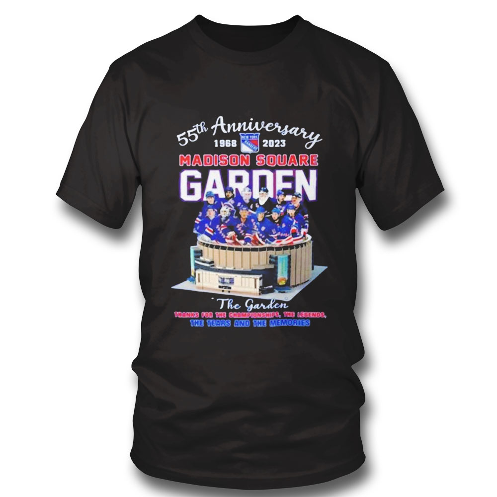 55th Anniversary 1968-2023 Madison Square Garden Championships The Legends The Tears Shirt