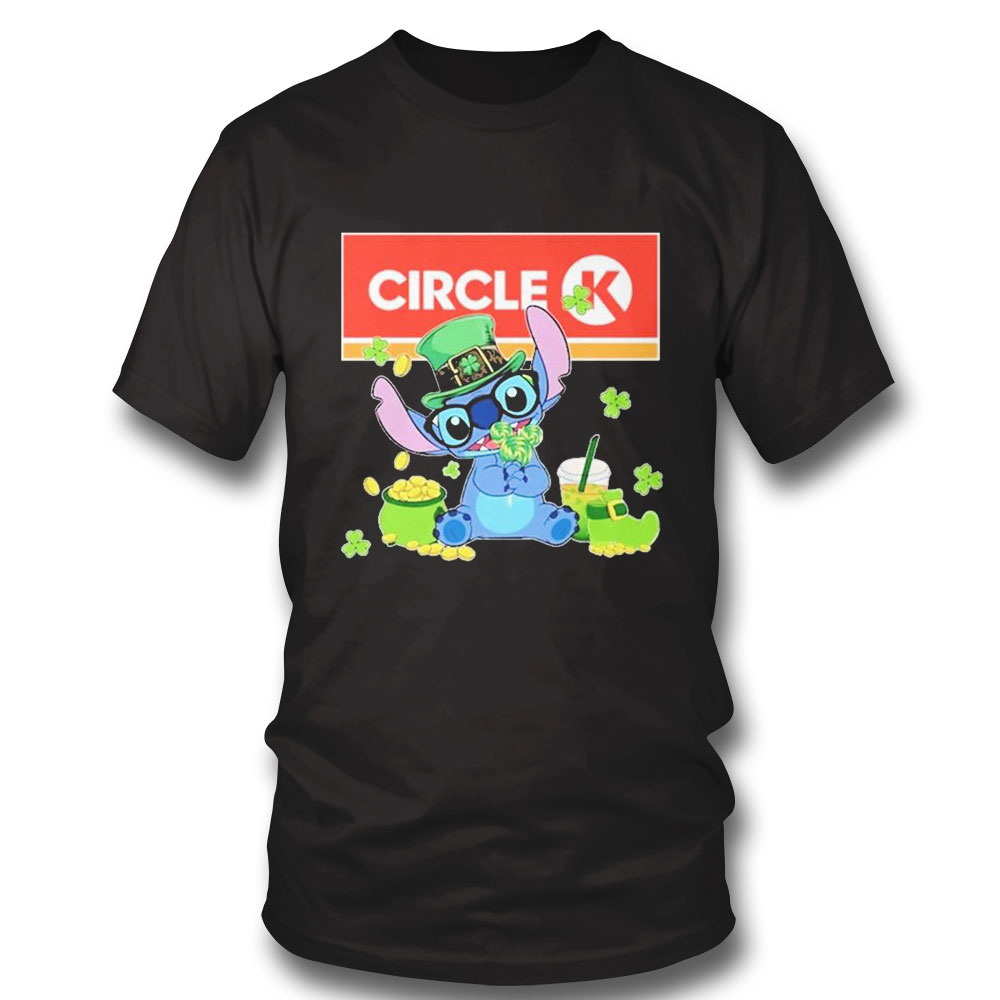 Baby Stitch And Circle K St Patricks Day Shirt Hoodie