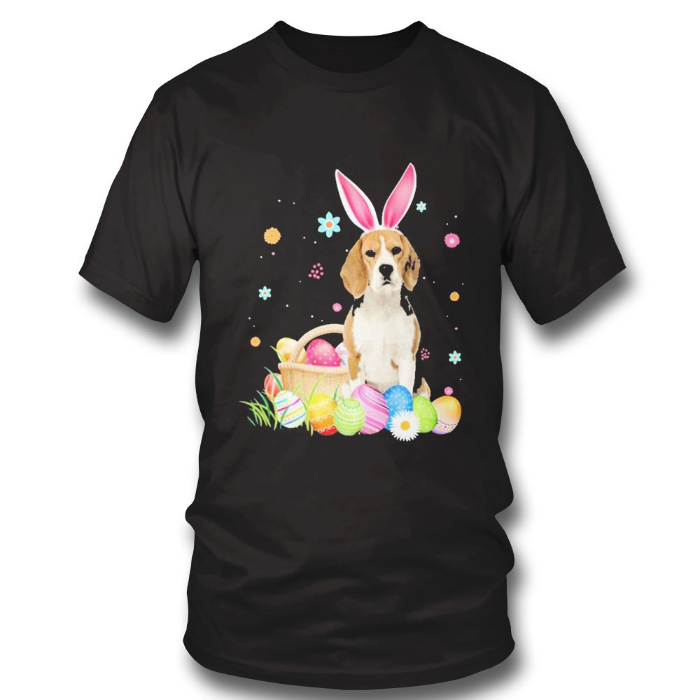 Bunny Egg Black Boston Terrier Happy Eas T-shirt