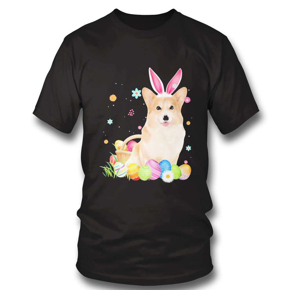 Bunny Egg Dalmatian Happy Eas T-shirt