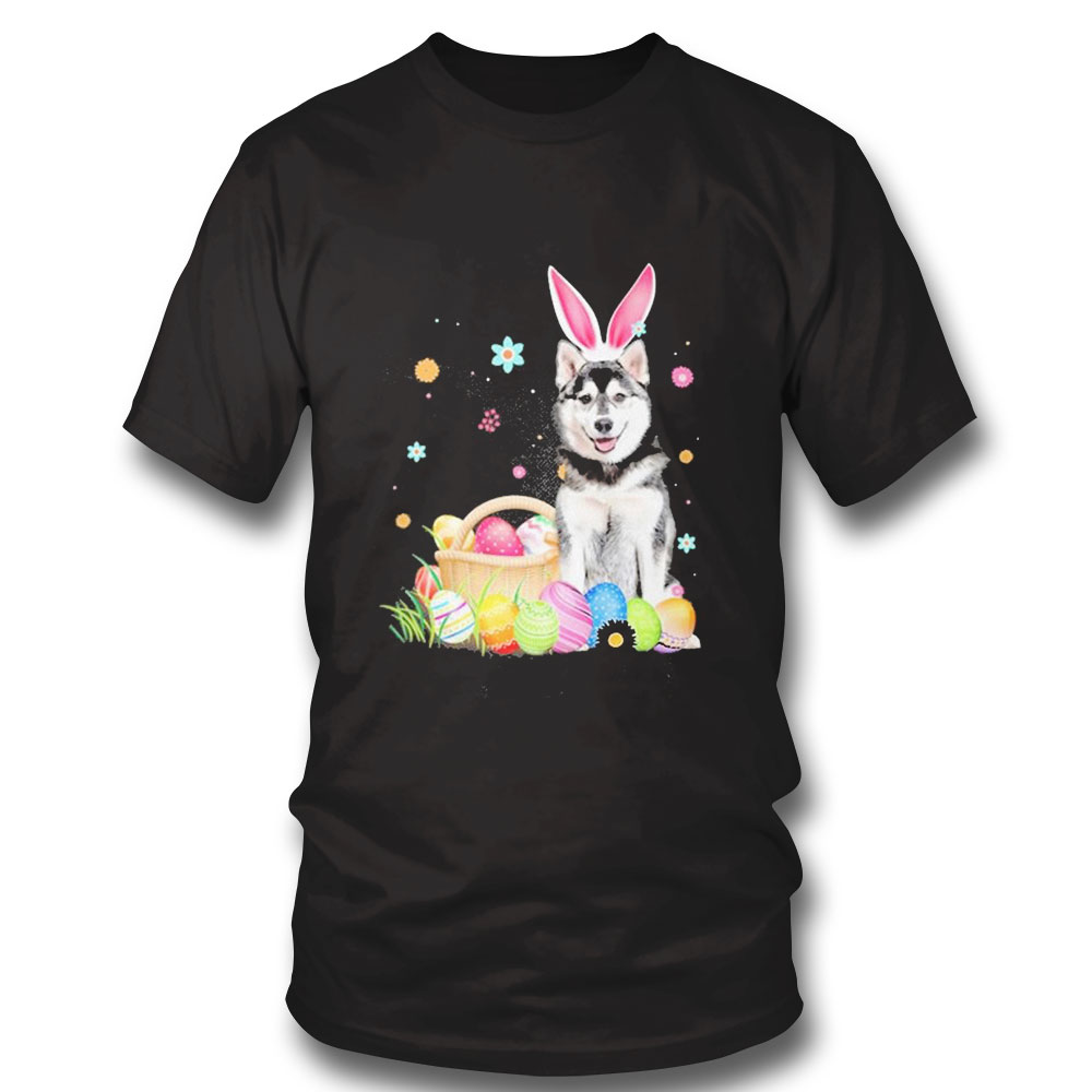 Bunny Egg Dalmatian Happy Eas T-shirt