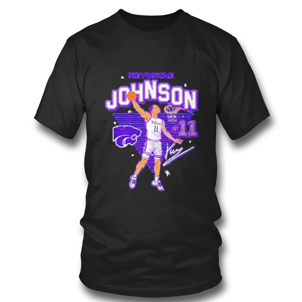 Keyontae Johnson K State Wildcats Caricature T-shirt