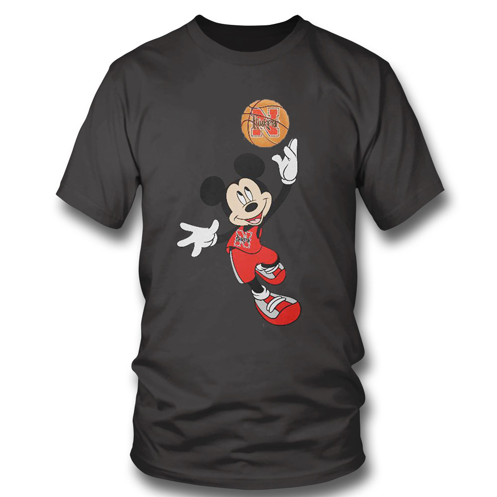 Mickey March Madness Nebraska Cornhuskers Shirt